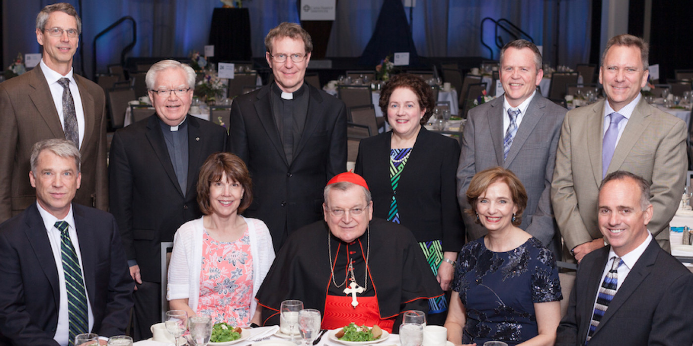 Dinner with Cardinal Burke