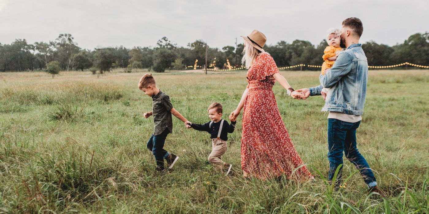 Family Walking